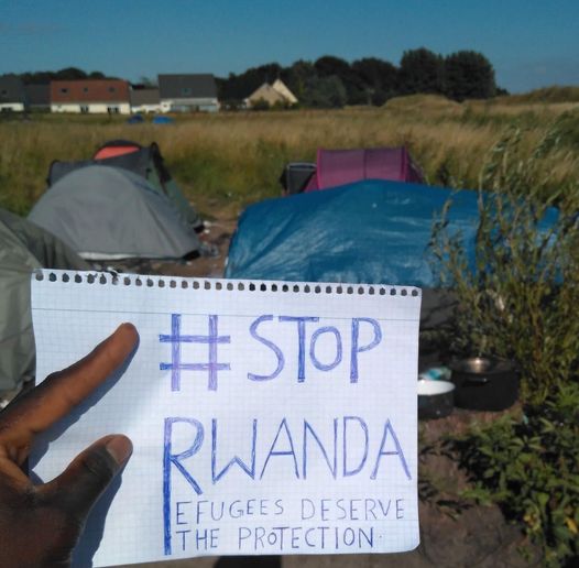 Supporting #StopRwanda in Calais